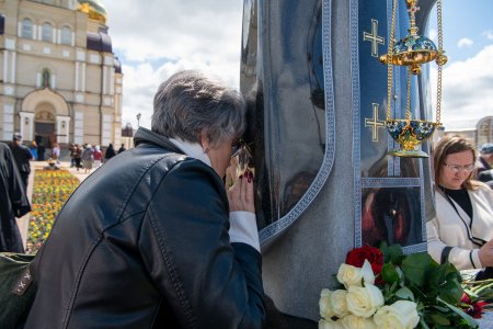 В Орловской области открыли памятник схиархимандриту Илии (Ноздрину)