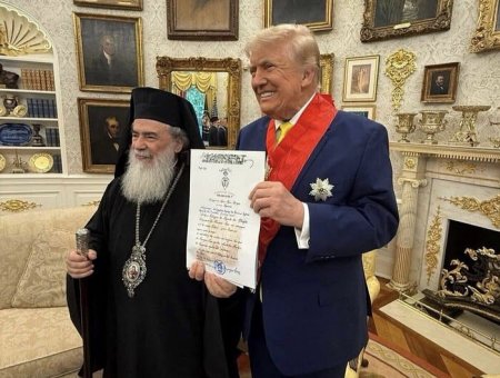 Патриарх Иерусалимский посетил президента Трампа, чтобы обсудить защиту христиан на Святой земле