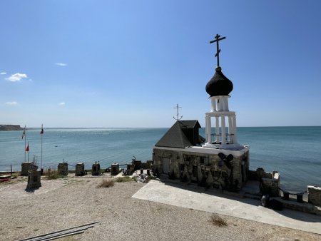Священник Фёдор Конюхов строит часовню в Крыму