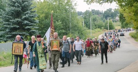 В Мытищи начался крестный ход «От Государя к Преподобному»