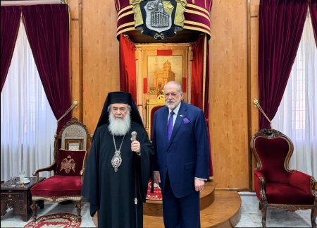 Иерусалимский Патриарх Феофил принял посла США Майка Хакаби