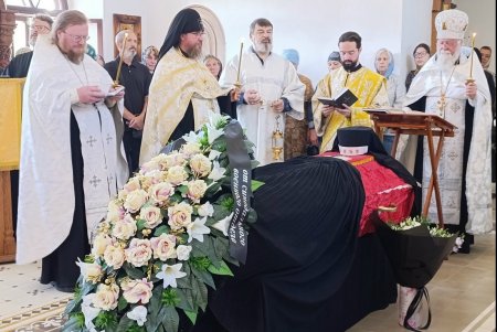 В Череменецком монастыре Гатчинской епархии простились с погибшим в ЛНР монахом Рафаилом (Анисимовым)