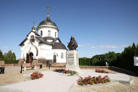 В России установили памятник преподобному Силуану Афонскому