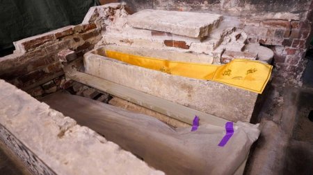 В Архангельском соборе Кремля обрели мощи Дмитрия Донского